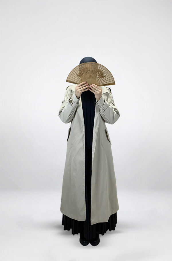 Beige Trench Coat