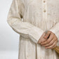 Bloom Embroidered Maxi Dress-Cotton Voile