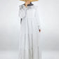 Mini Flowers Linen Dress