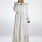 Mini Flowers Linen Dress