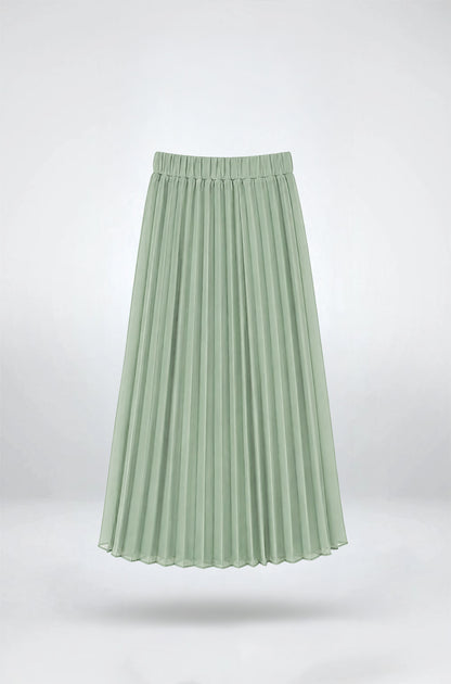 Chiffon Plated Skirt