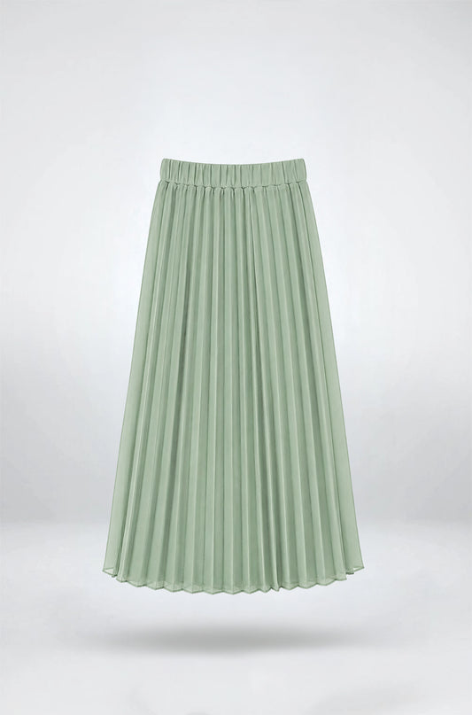 Chiffon Plated Skirt