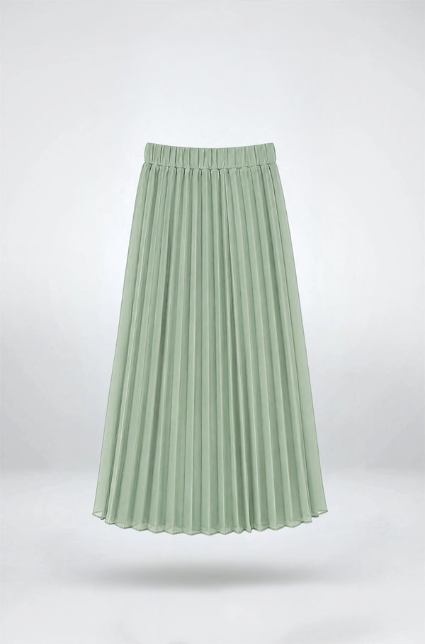 Chiffon Plated Skirt