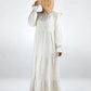 Mini Flowers Linen Dress
