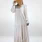 Mini Flowers Linen Dress