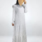 Mini Flowers Linen Dress