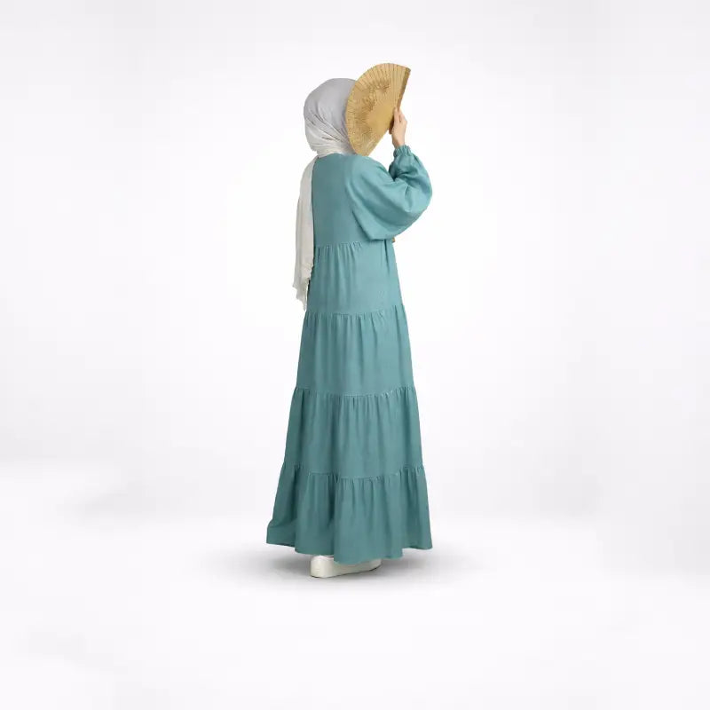 Modest Linen Dress
