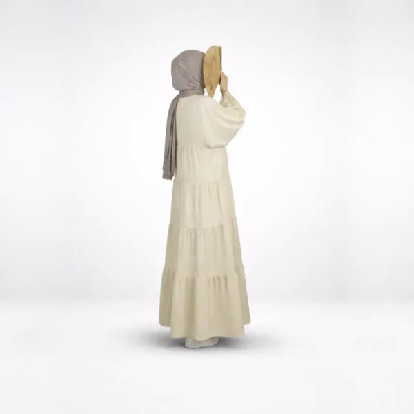 Modest Linen Dress