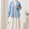 Floral Denim Cardigan