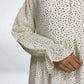 Mini Flowers Linen Dress
