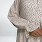Mini Flowers Linen Dress