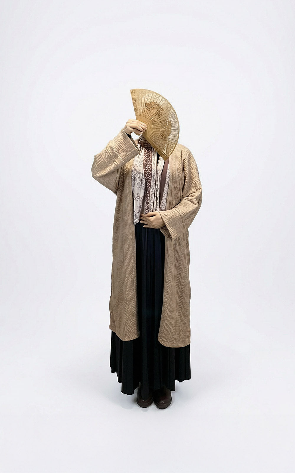 Long Knitted Cardigan- Free Size