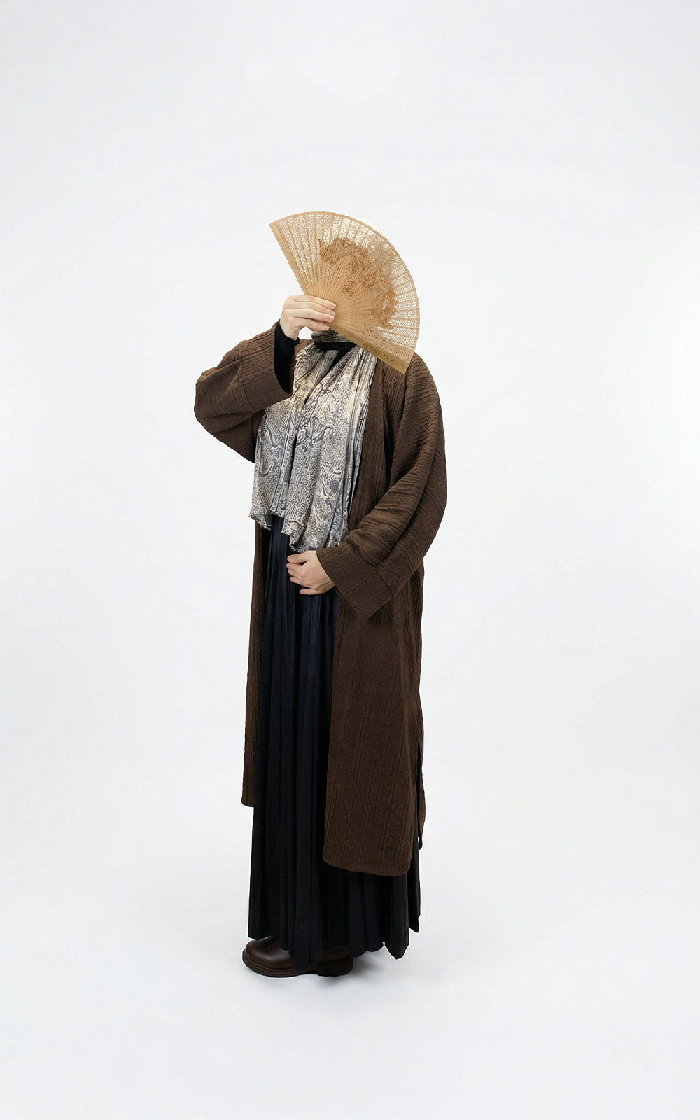 Long Knitted Cardigan- Free Size