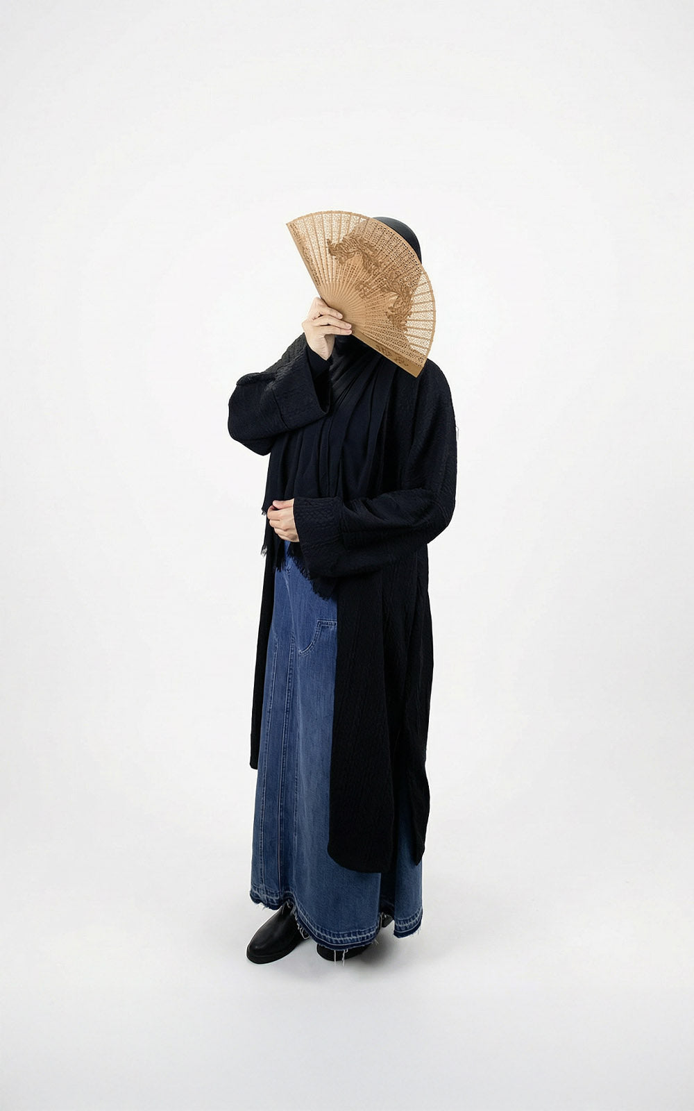 Long Knitted Cardigan- Free Size