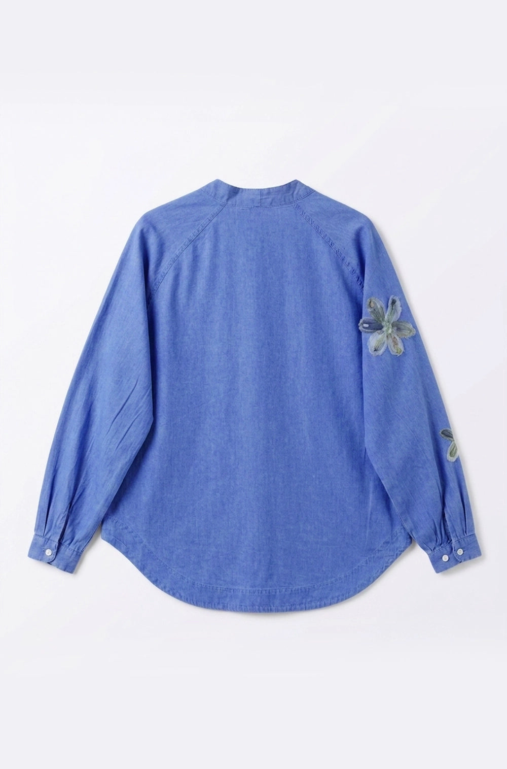 Floral Denim Cardigan