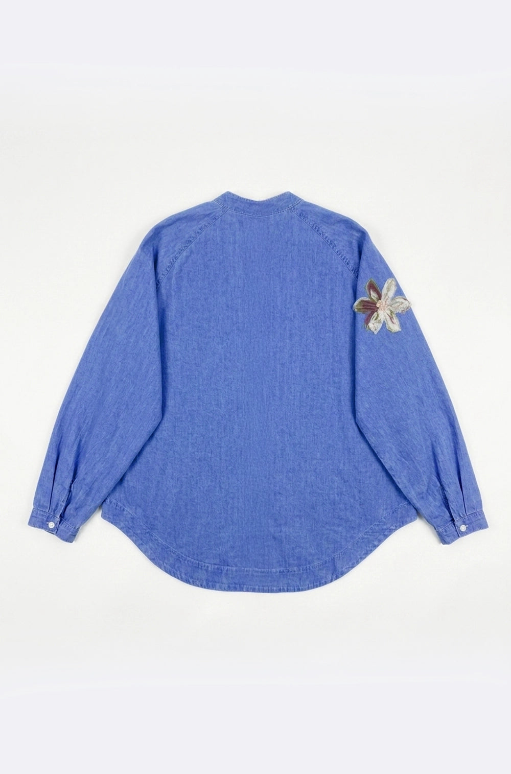 Floral Denim Cardigan