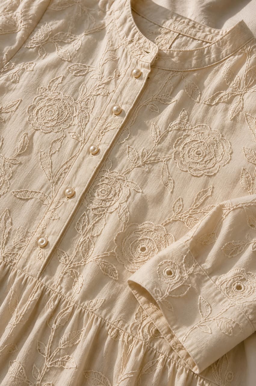 Bloom Embroidered Maxi Dress