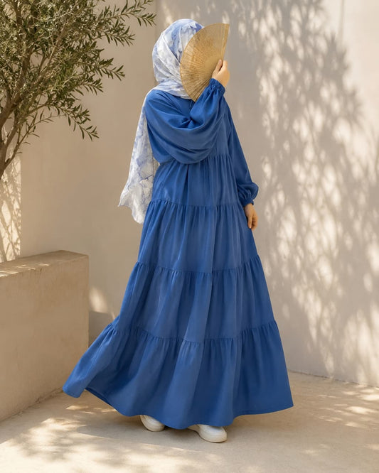 Modest Linen Dress
