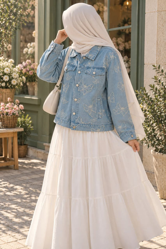 Butterfly Denim Jacket